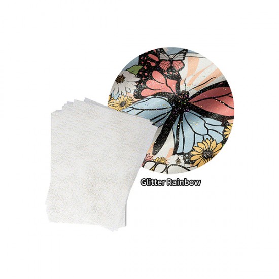 Papel Transfer DTF Otter Pro Glitter Arcoiris A3 100H