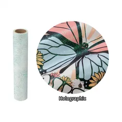 Papel Transfer DTF Otter Pro Glitter Holográfico 30cm X 10m