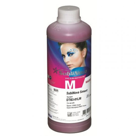 Tinta SubliNova Smart sublimática magenta 1L Tinta SubliNova Smart sublimática magenta 1L