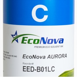 Tinta Eco Solvente para DX5 cyan 1L