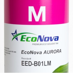 Tinta Eco Solvente para DX5 magenta 1L