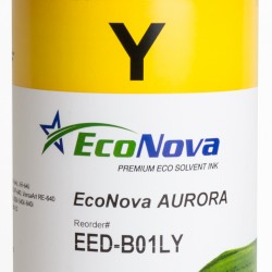 Tinta Eco Solvente para DX5 amarillo 1L