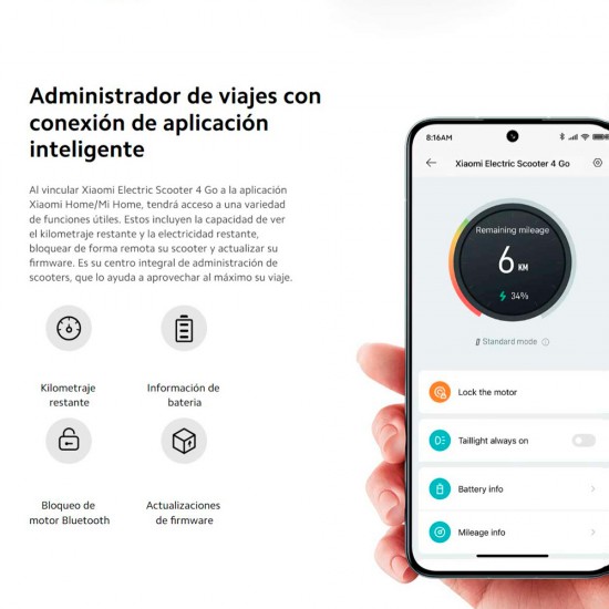 Monopatin Xiaomi Electric Scooter 4 Go