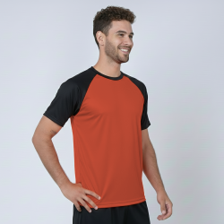 Camiseta Futbol PRO2 Naranja/Negro