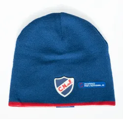 Gorro Lana Nacional Escudo Reversible