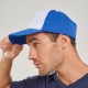 Gorro Sublimable 5004 Azul Real/Blanco Gorro Sublimable 5004 Azul Real/Blanco