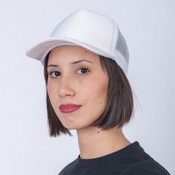 Gorro 5013 Trucker Blanco/Blanco