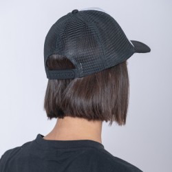 Gorro 5013 Trucker Negro/Blanco
