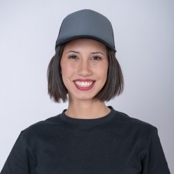 Gorro 5013 Mesh Negro/Gris