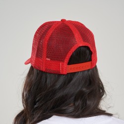 Gorro 5013 Trucker Rojo/Blanco