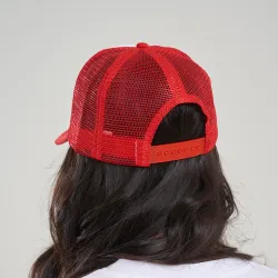 Gorro 5013 Trucker Rojo/Blanco