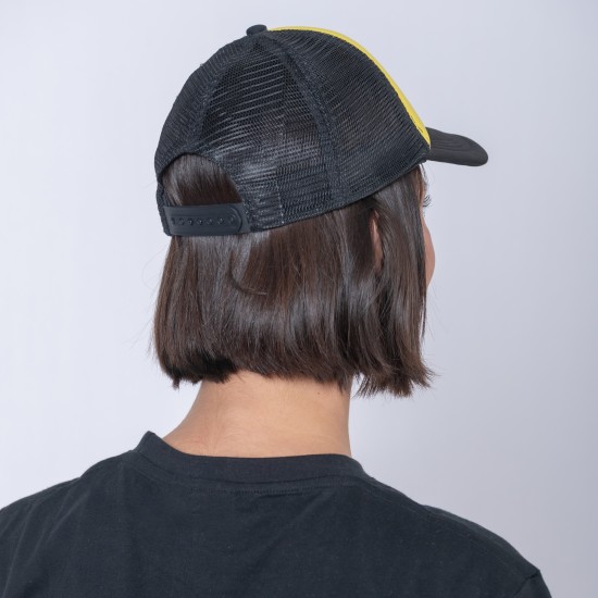 Gorro 5013 Trucker negro/cromo