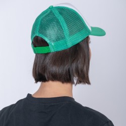 Gorro 5013 Trucker Verde/Blanco