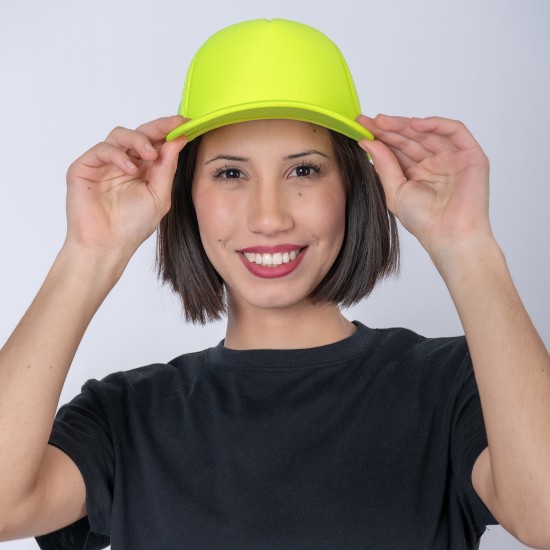 Gorro 5013 Trucker amarillo fluo/amarillo fluo