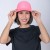 Gorro 5013 Mesh rosado fluo/rosado fluo