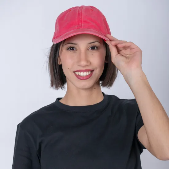 Gorro 5030 Lavado Rojo