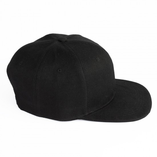 Gorro 5040 Visera Plana negro/negro