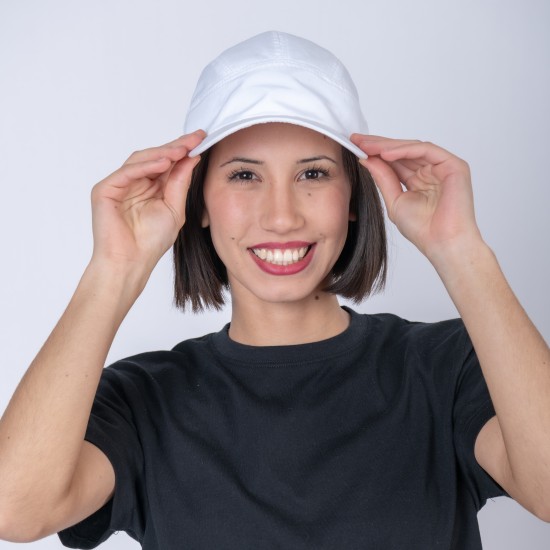 Gorro Running 25 Blanco