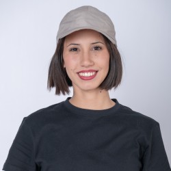 Gorro Running 25 Beige