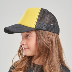 Gorro Niño Trucker 5011 Negro / Amarillo