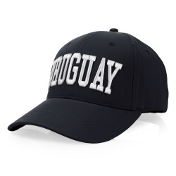 Gorro 730 Uruguay Bordado Negro