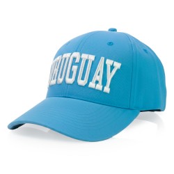 Gorro 730 Uruguay Bordado Celeste