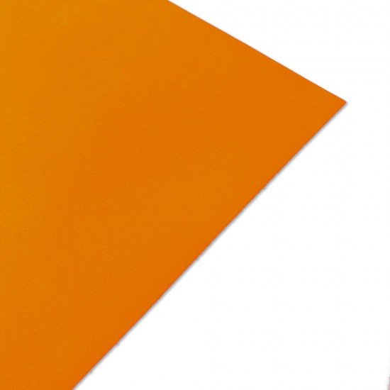 Goma Eva 60x40cm x10u. Naranja