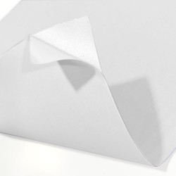 Goma Eva c/Adhesivo 60x40cm x10u. Blanco