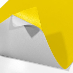 Goma Eva cAdhesivo 60x40cm x10u. Amarillo