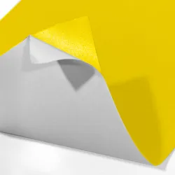 Goma Eva cAdhesivo 60x40cm x10u. Amarillo