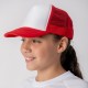 Gorro Niño Trucker 5011 Rojo / Blanco