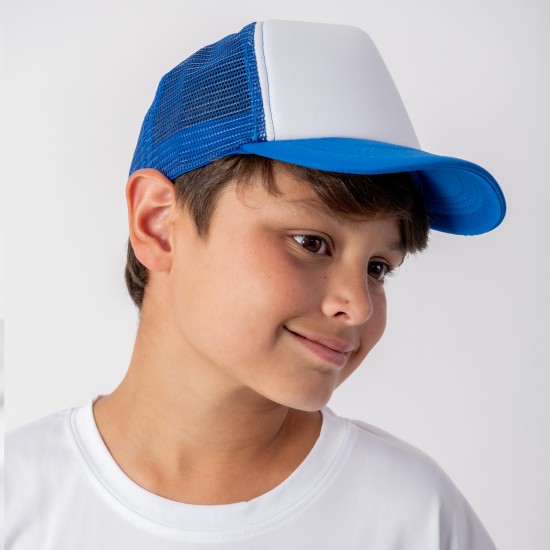 Gorro Niño Trucker 5011 Francia / Blanco