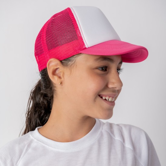 Gorro Niño Trucker 5011 Fucsia