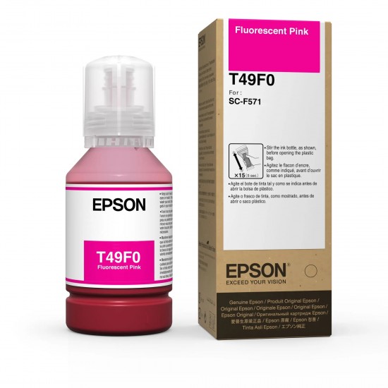 TINTA EPSON SUB Fluo Pink T49F020 140ml F571