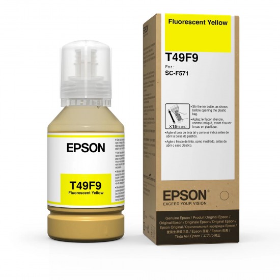 TINTA EPSON SUB Fluo Yellow T49F920 140ml F571