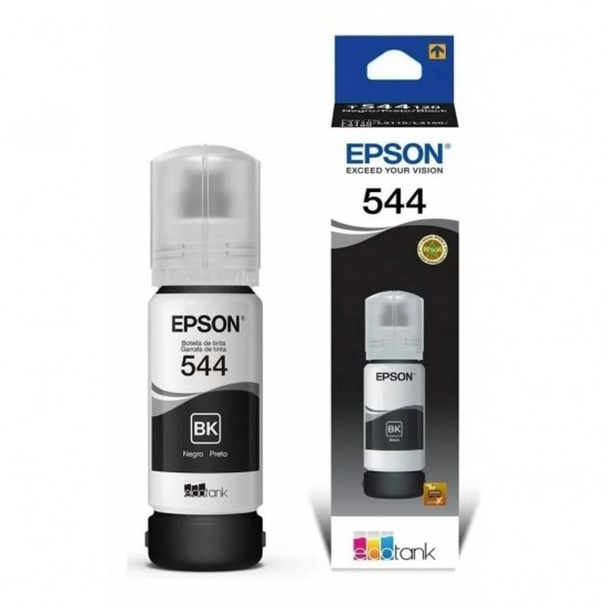 Botella de Tinta Pigmentada Epson T554 Negra