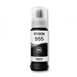 Botella de Tinta Fotográfica  Epson T555 Negra Botella de Tinta Fotográfica  Epson T555 Negra