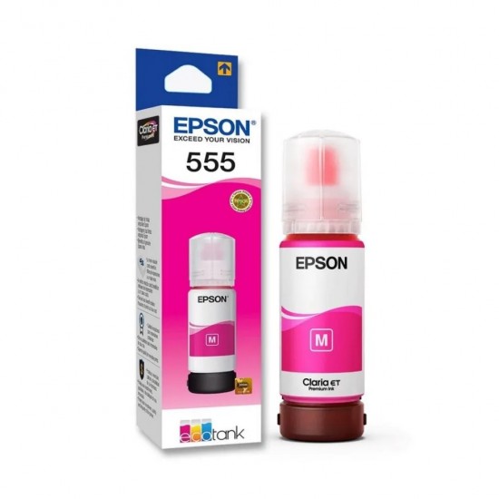 Botella de Tinta Epson T555 Magenta