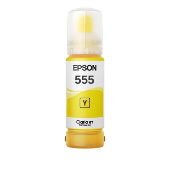 Botella de Tinta Epson T555 Amarilla