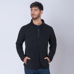 Buzo Polar medio cierre SW Negro