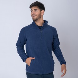 Buzo Polar medio cierre SW Azul