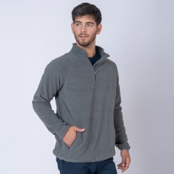 Buzo Polar medio cierre SW Gris Oscuro