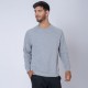 Buzo De Felpa Sw Gris Melange