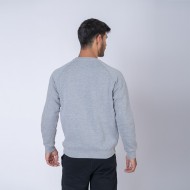 Buzo De Felpa Sw Gris Melange