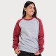 Buzo Felpa SW gris melange/bordeaux