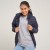 Campera Dama Inflada Puffer II Capucha SW Azul