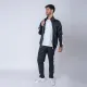 Campera deportiva negro/blanco