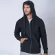 Campera Adulto Felpa Sw Negro