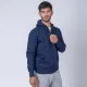 Campera Adulto Felpa Sw Azul Marino