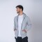 Campera Adulto Felpa Sw Gris Melange